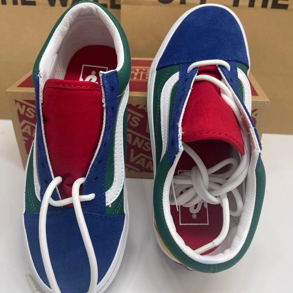 Vans Women's Old Skool (Vans Yacht Club) Blue/Green Sneakers
VN0A38G1R1Q - Picture 4 of 16